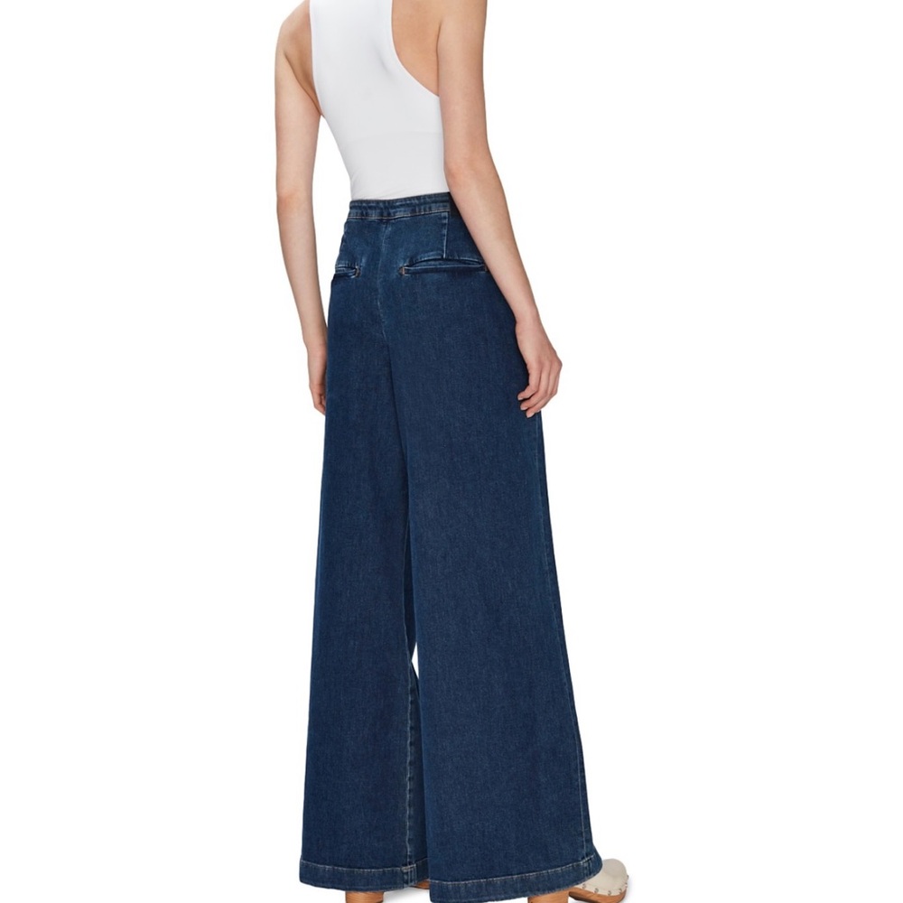 7 For All Mankind Marina Dark Blue Flare Jeans